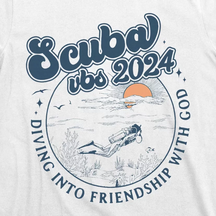 Scuba Vbs 2024 Diving Into Friendship With God Underwater T-Shirt