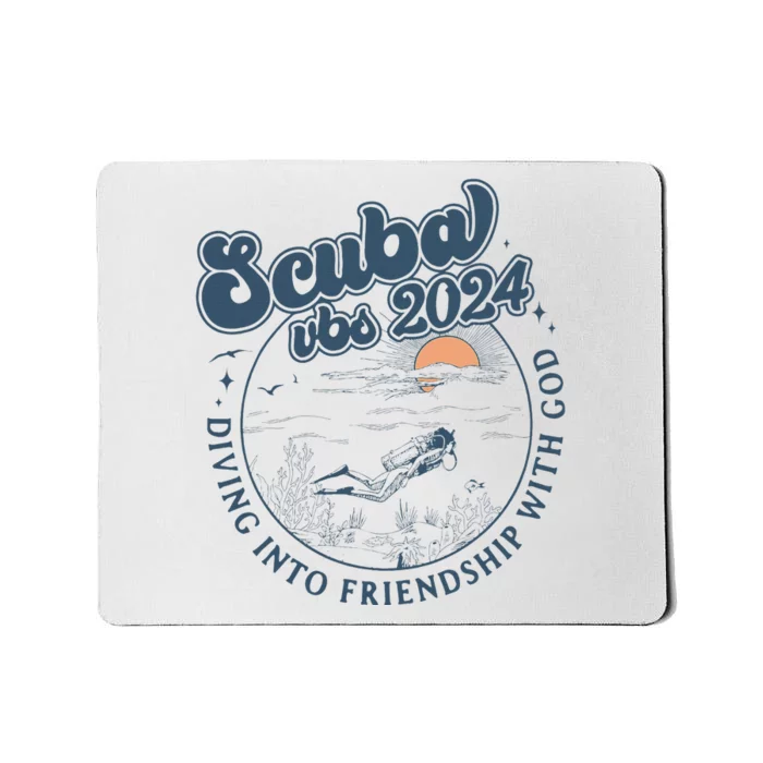 Scuba Vbs 2024 Diving Into Friendship With God Underwater Mousepad