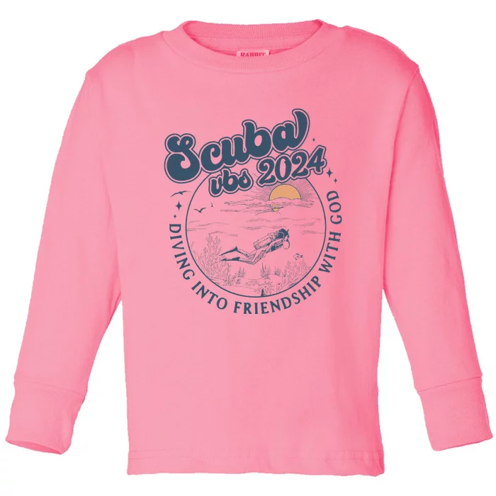 Scuba Vbs 2024 Friendship With God Toddler Long Sleeve Shirt