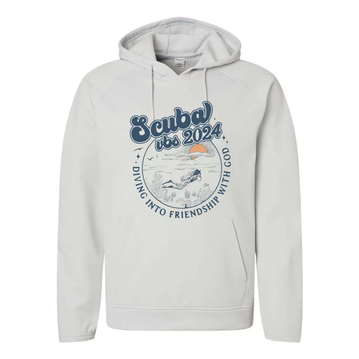 Scuba Vbs 2024 Friendship With God Performance Fleece Hoodie