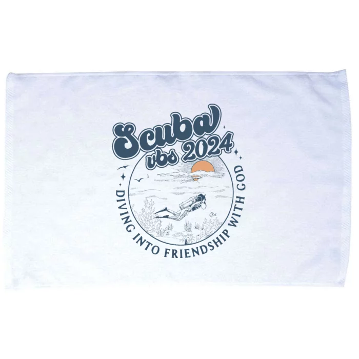 Scuba Vbs 2024 Friendship With God Microfiber Hand Towel