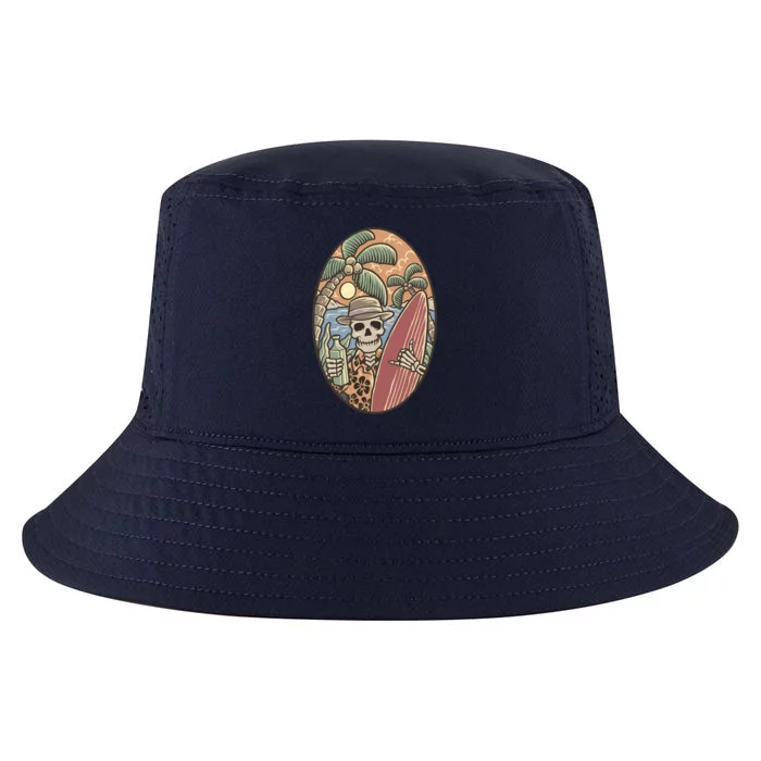 Skeleton Vacation Cool Comfort Performance Bucket Hat