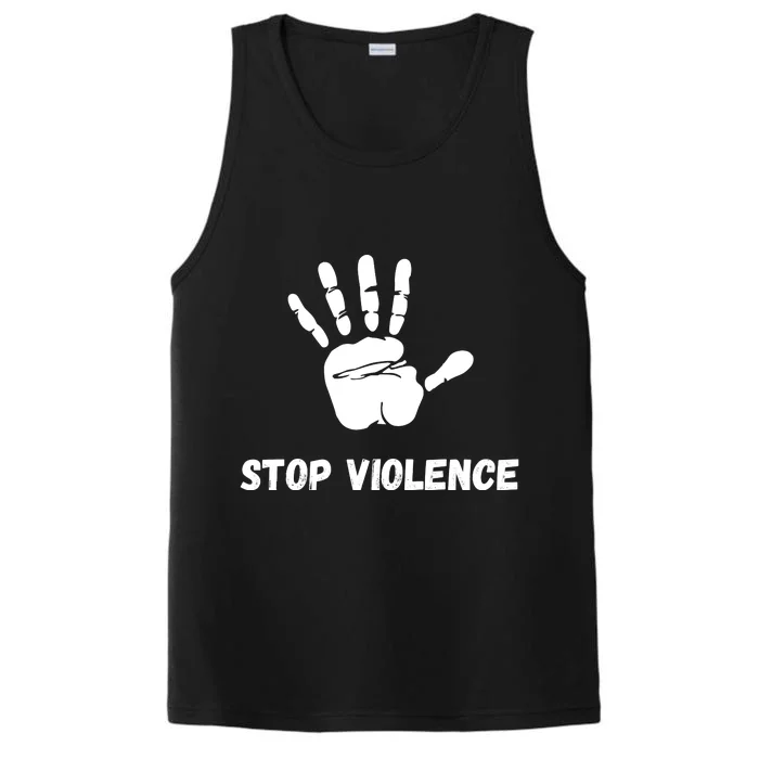 Stop Violence Awareness Performance Tank