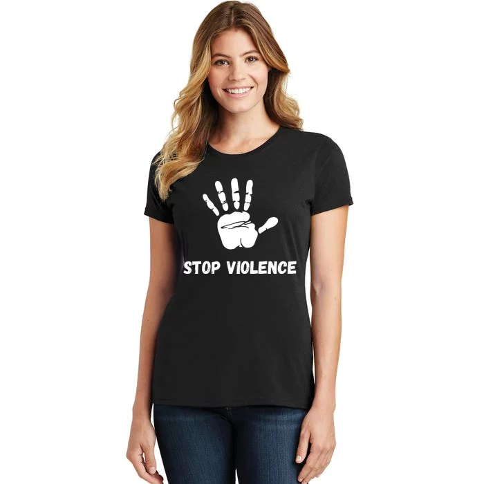 Stop Violence Awareness Women's T-Shirt