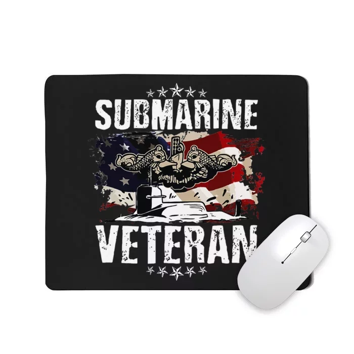 Submarine Veteran Artwork For A Submariner Mousepad