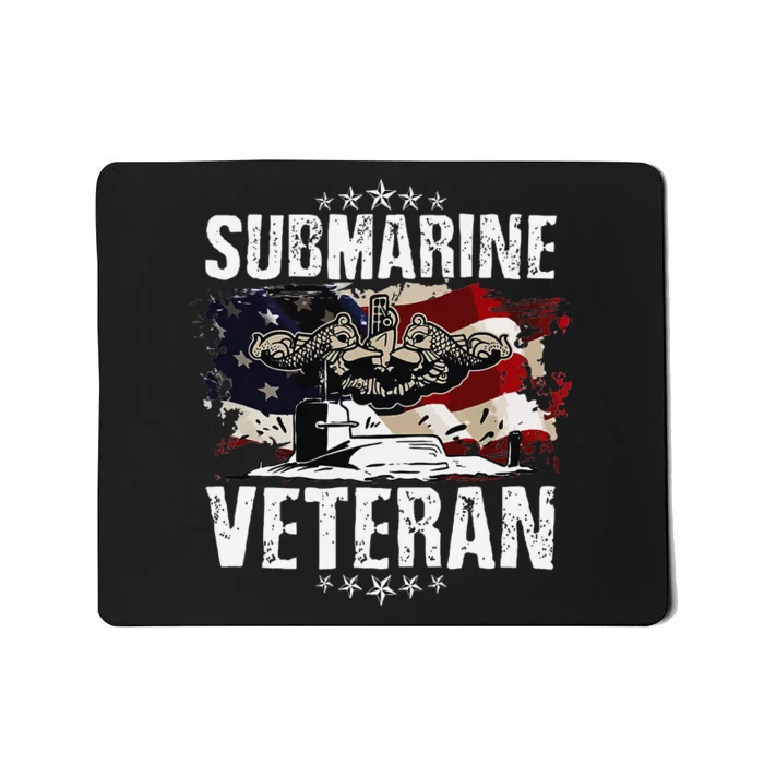 Submarine Veteran Artwork For A Submariner Mousepad