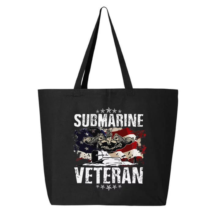 Submarine Veteran Artwork For A Submariner 25L Jumbo Tote