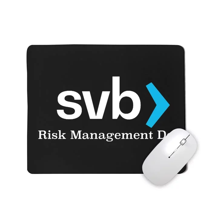 Silicon Valley Bank SVB Risk Management Department Mousepad