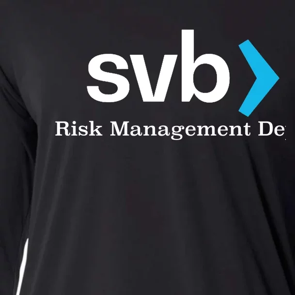 Silicon Valley Bank SVB Risk Management Department Cooling Performance Long Sleeve Crew