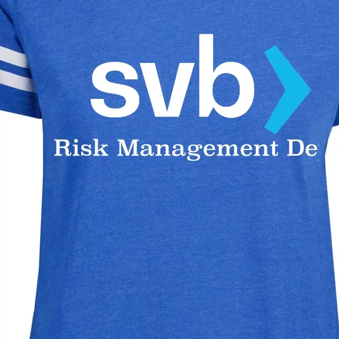 Silicon Valley Bank SVB Risk Management Department Enza Ladies Jersey Football T-Shirt