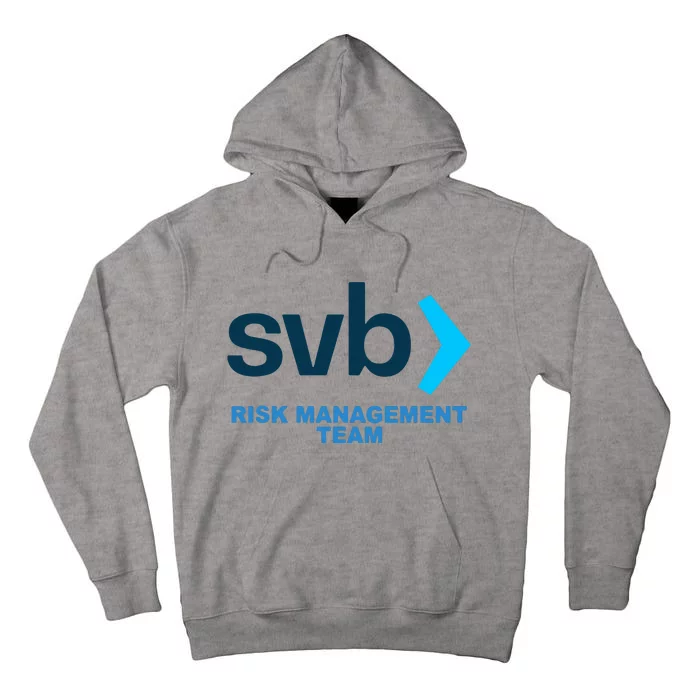 Silicon Valley Bank SVB Risk Management Department Tall Hoodie