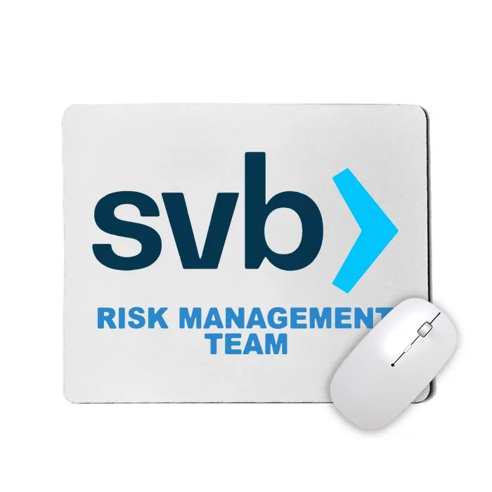 Silicon Valley Bank SVB Risk Management Department Mousepad