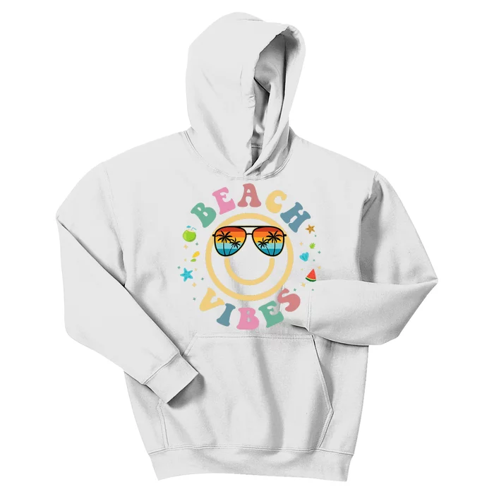 Summer Vacation Beach Vibes Stylish Beach Kids Hoodie