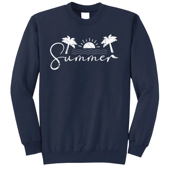 Summer Vintage Beach Sweatshirt