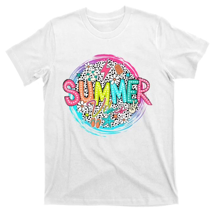 Summer Vibe Beach Vacation T-Shirt