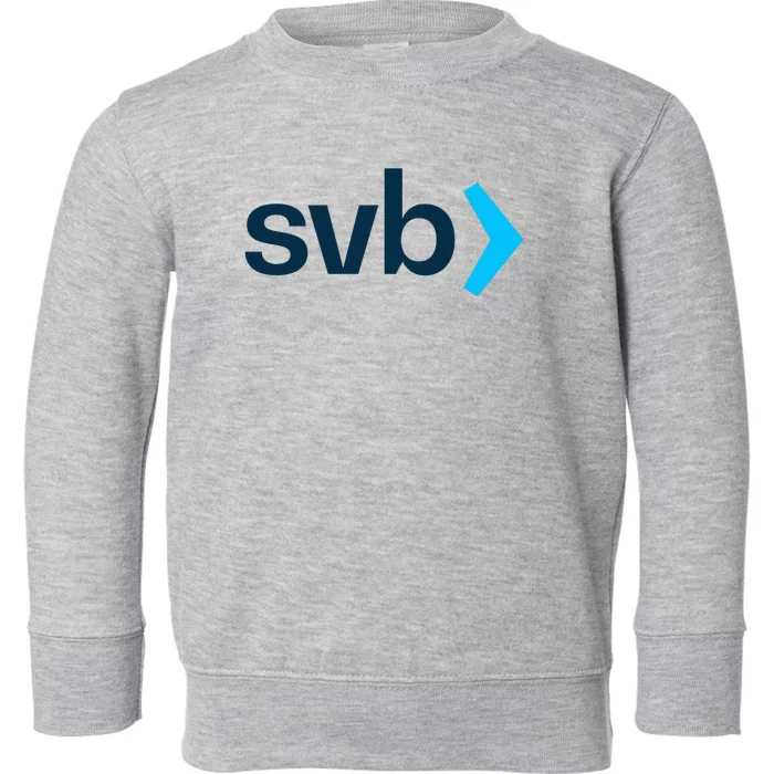 Silicon Valley Bank Logo Classic Toddler Sweatshirt