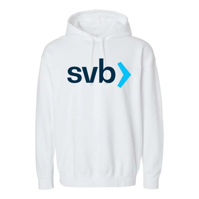 Silicon Valley Bank Logo Classic Garment-Dyed Fleece Hoodie