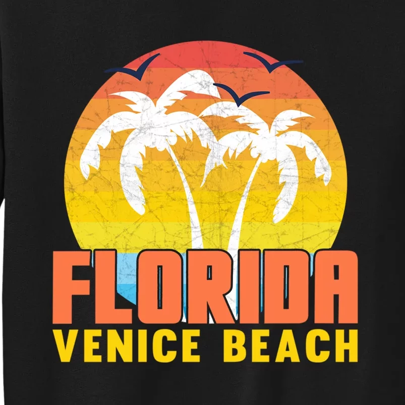 Sunset Venice Beach Tall Sweatshirt