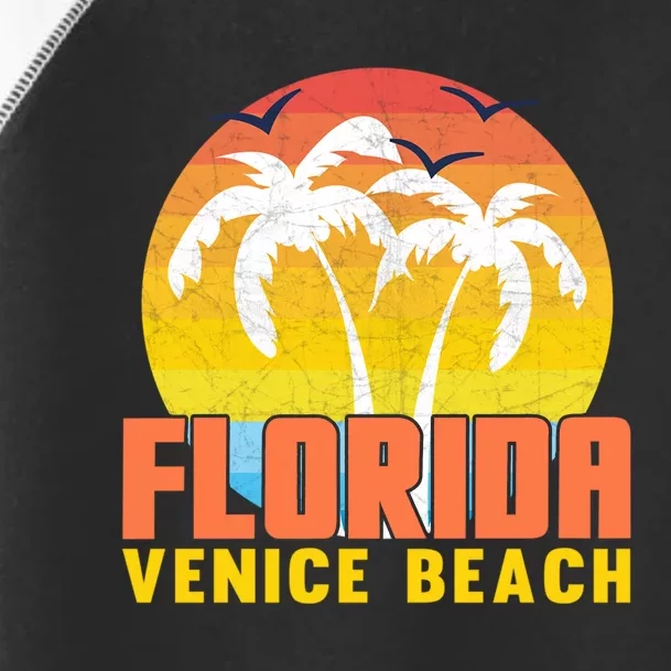 Sunset Venice Beach Toddler Fine Jersey T-Shirt