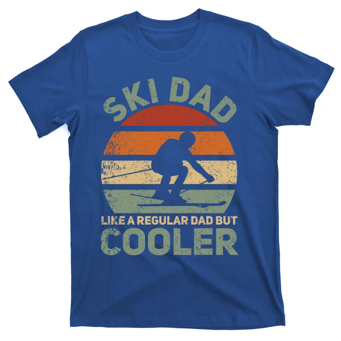 Sad Vintage Cool Ski Dad Great Gift T-Shirt