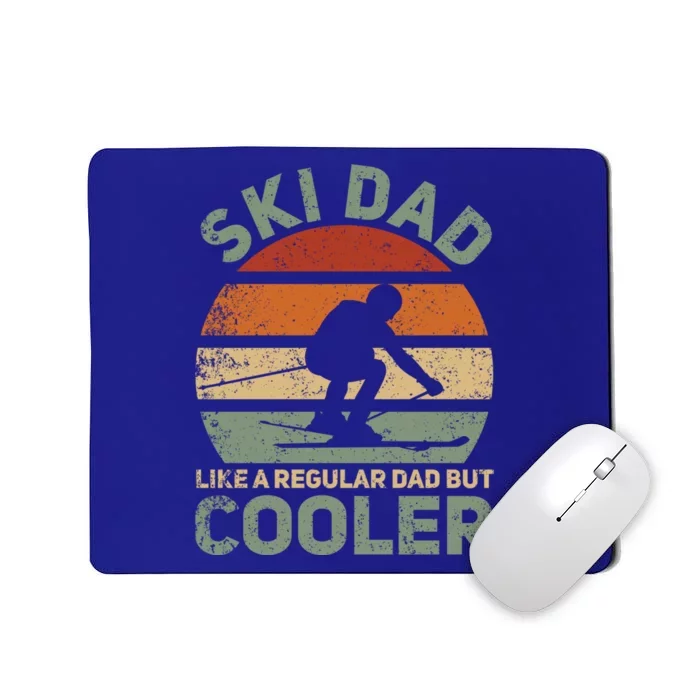 Sad Vintage Cool Ski Dad Great Gift Mousepad