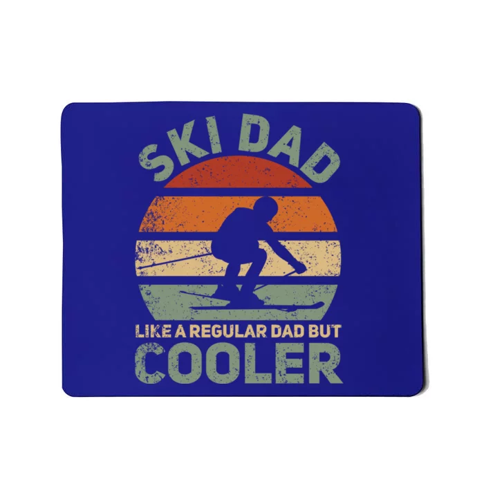 Sad Vintage Cool Ski Dad Great Gift Mousepad