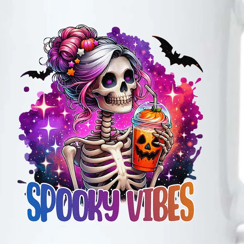 Spooky Vibes Cute Black Color Changing Mug