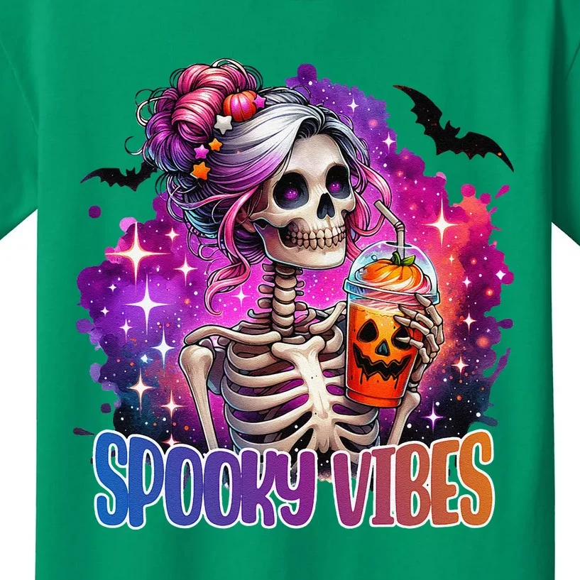 Spooky Vibes Cute Kids T-Shirt