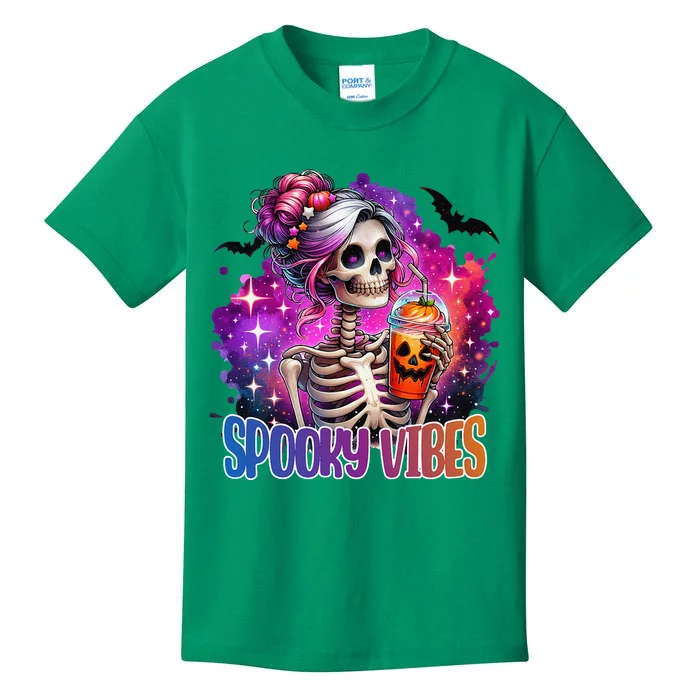 Spooky Vibes Cute Kids T-Shirt