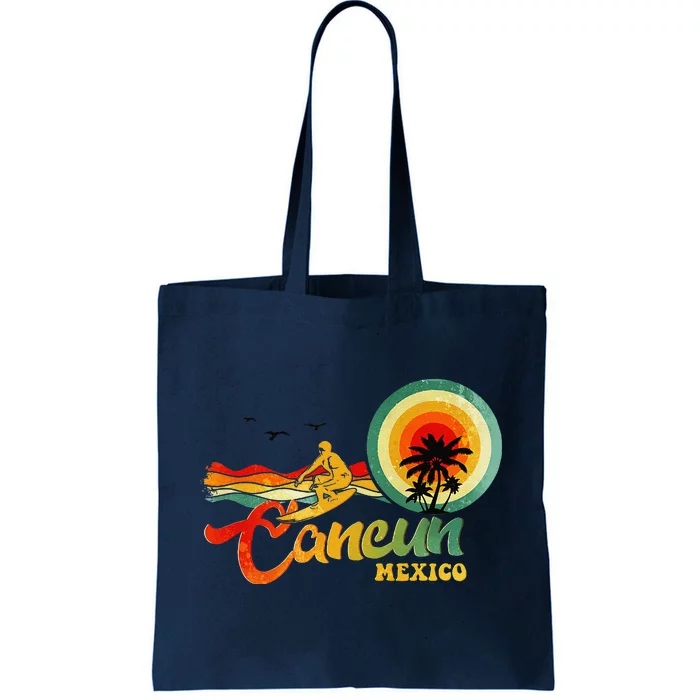 Summer Vacation Cancun Mexico Beach Tote Bag