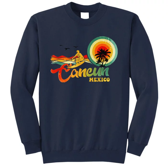 Summer Vacation Cancun Mexico Beach Tall Sweatshirt