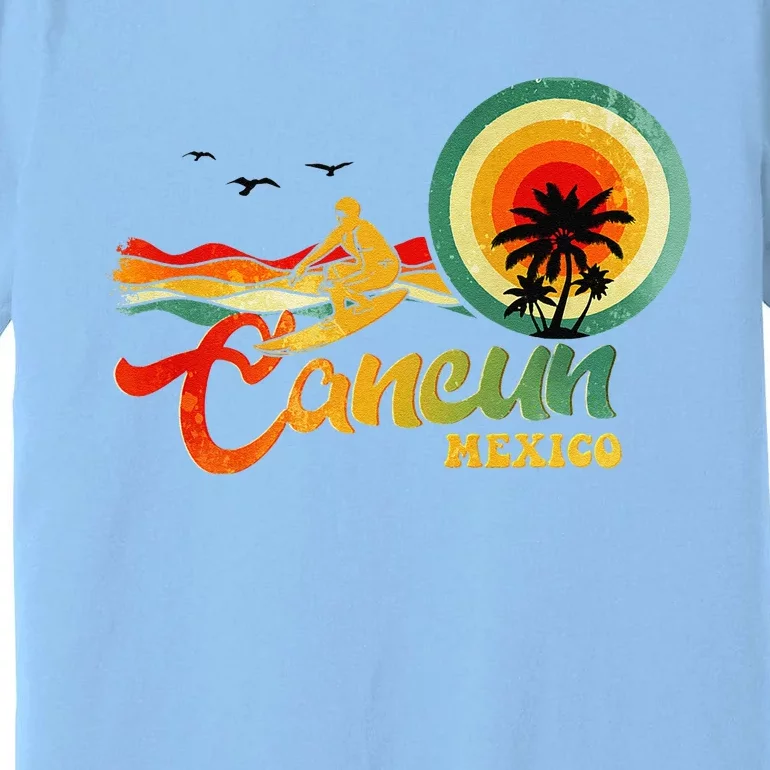 Summer Vacation Cancun Mexico Beach Premium T-Shirt