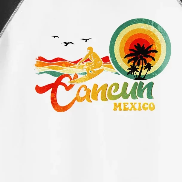 Summer Vacation Cancun Mexico Beach Toddler Fine Jersey T-Shirt