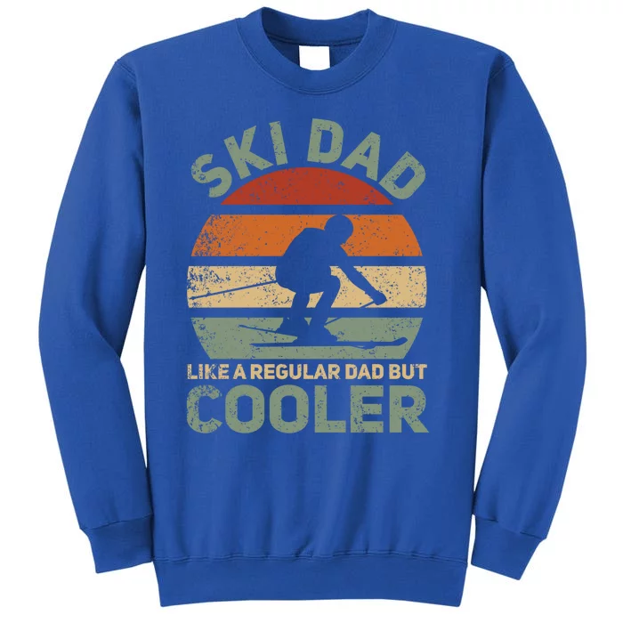 Sad Vintage Cool Ski Dad Cute Gift Sweatshirt