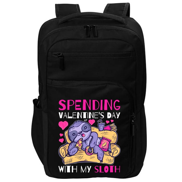 Spending Valentine's Day With My Sloth Gift Impact Tech Backpack