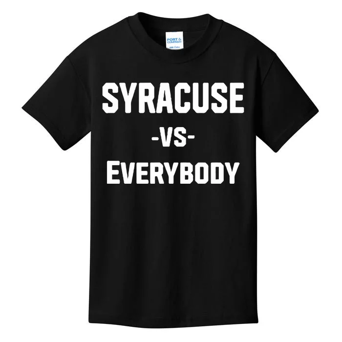 Syracuse Vs Everybody Kids T-Shirt