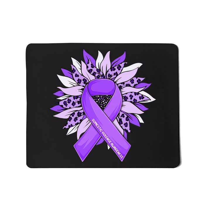 Stop Violence End The Silence Domestic Violence Awareness Mousepad