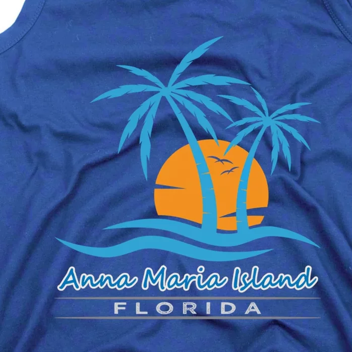 Summer Vacation Florida Anna Maria Island Beach Funny Gift Tank Top