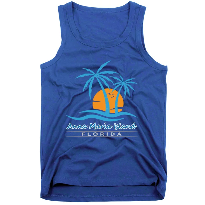 Summer Vacation Florida Anna Maria Island Beach Funny Gift Tank Top