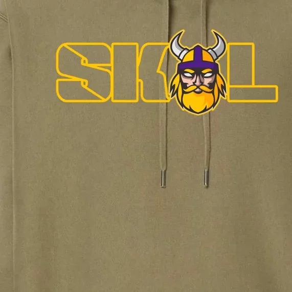 SKOL Viking Football Fan Premium Hoodie