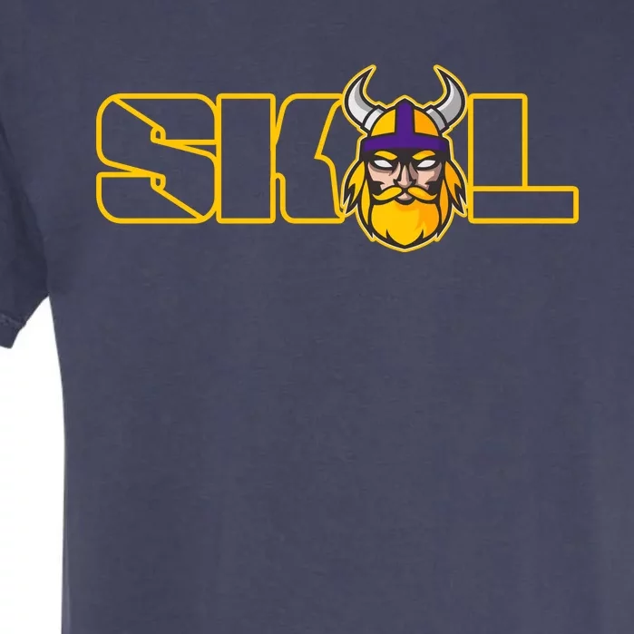 SKOL Viking Football Fan Garment-Dyed Heavyweight T-Shirt