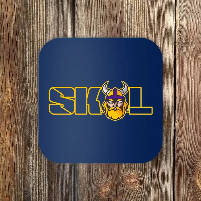 SKOL Viking Football Fan Coaster