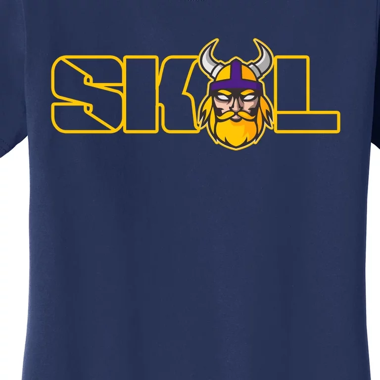 SKOL Viking Football Fan Women's T-Shirt