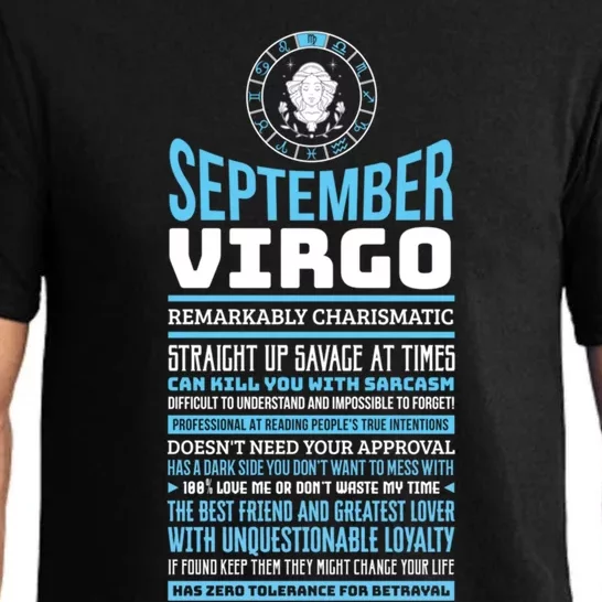 September Virgo Facts Traits Horoscope Zodiac Cute Gift Pajama Set