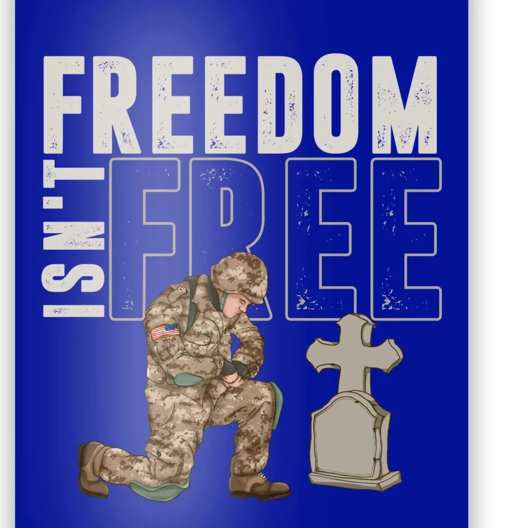 Soldier Veteran Freedom Patriotic American Usa Memorial Day Great Gift Poster