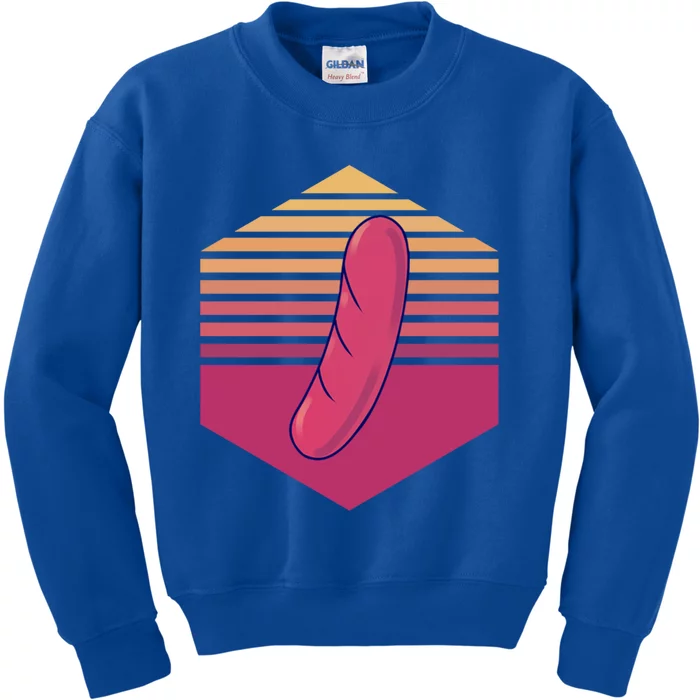 Sausage Vintage Great Gift Kids Sweatshirt