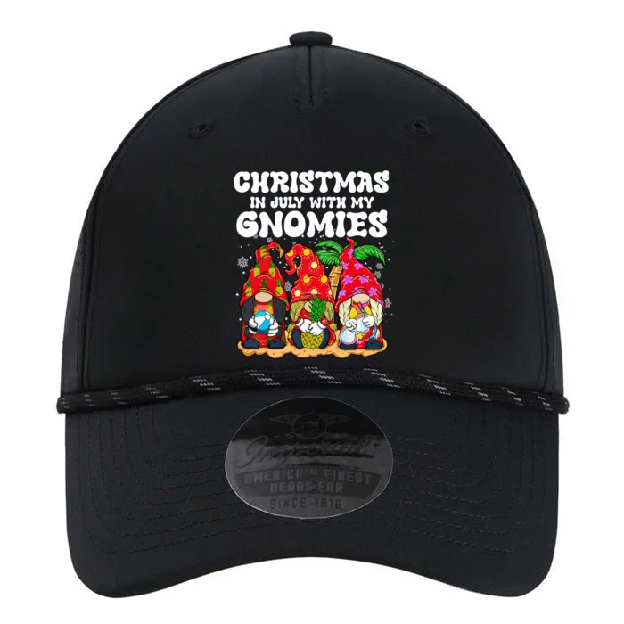 Summer Vacation Gnomes Lover Funny Christmas In July Performance The Dyno Cap