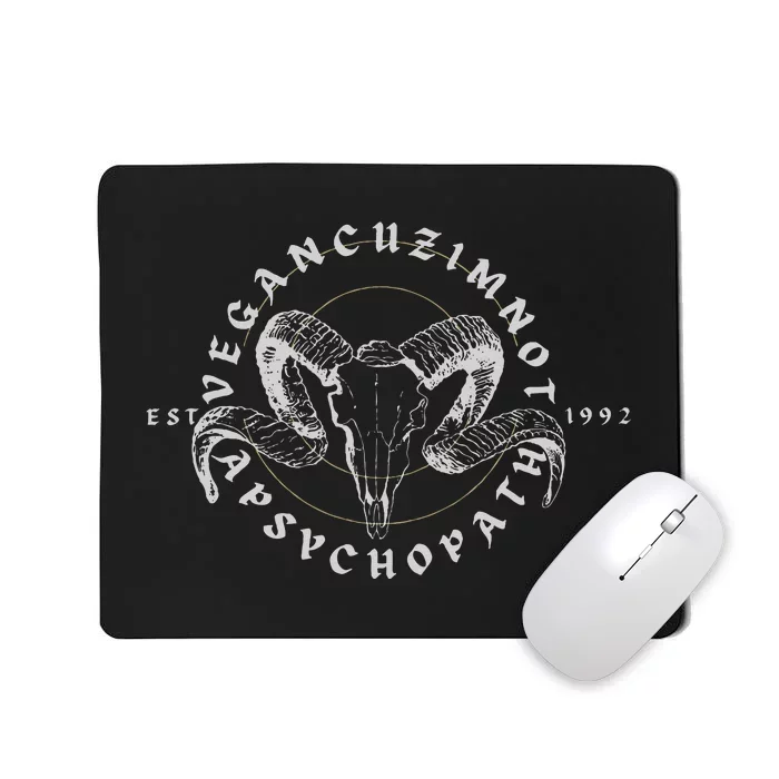 Sarcastic Vegan Gear Mousepad