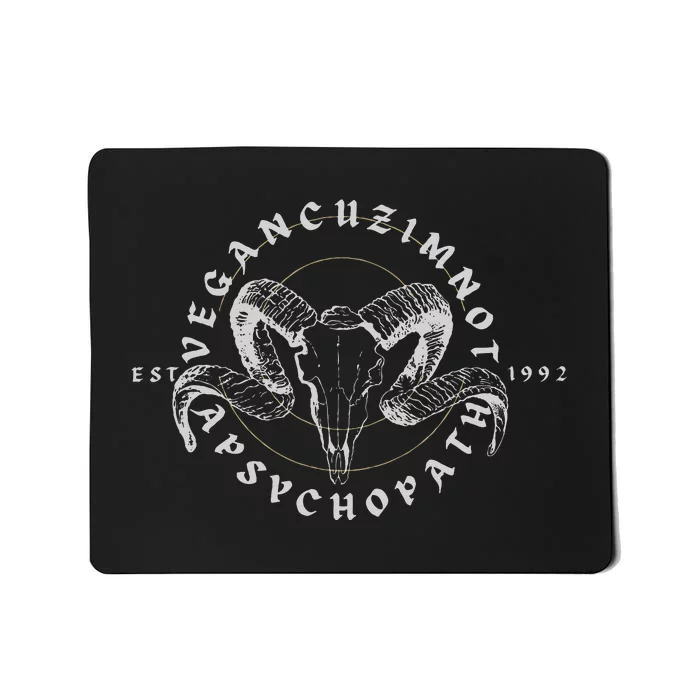 Sarcastic Vegan Gear Mousepad