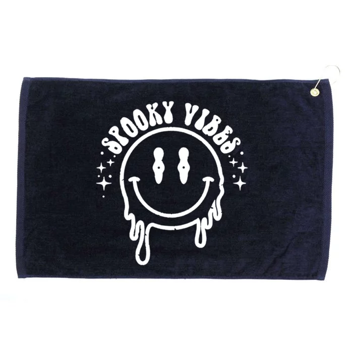 Spooky Vibes Gift Grommeted Golf Towel